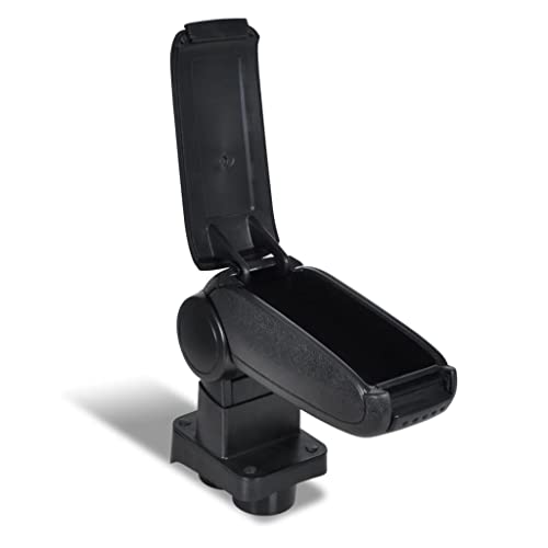 RAUGAJ Auto Armlehne für VW Polo IV 9N (2001-2005), Artikelfarbe: Schwarz von RAUGAJ