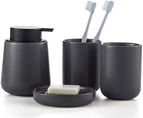 RAUGAJ Badezimmerzubehör European Style 5 Stück Harz Spülung Tasse Seifenspender Zahnbürstenhalter Seifenstift Badezimmerzubehör Sets Sets RAUGAJ Badezimmerzubehör European Style 5 Stück Harz Spülung Tasse Seifenspender Zahnbürstenhalter Seifenstift Badezimmerzubehör Sets Sets von RAUGAJ