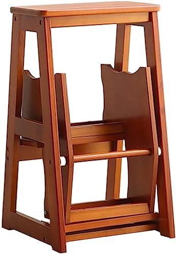 RAUGAJ Badhocker, 2 Stufenhocker Holzschritt, Klapper Leiterstuhl Küche Stufe Nicht Rutscher Leiterhocker Schuhbank Blumenregal Bücherregal Für Haushalt Küche Badezimmer RAUGAJ Badhocker, 2 Stufenhocker Holzschritt, Klapper Leiterstuhl Küche Stufe Nicht Rutscher Leiterhocker Schuhbank Blumenregal Bücherregal Für Haushalt Küche Badezimmer von RAUGAJ