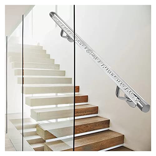 RAUGAJ Büro-/Lofts/Villa-Treppe Handläufe, Kommerzielle, Nicht Gleitende Sicherheitsstange-Für Ältere Menschen/Kinder/Behinderte, Mit Silber-Reparatur-Kit, 50-600 cm Lang/1.0M/3.3Ft RAUGAJ Büro-/Lofts/Villa-Treppe Handläufe, Kommerzielle, Nicht Gleitende Sicherheitsstange-Für Ältere Menschen/Kinder/Behinderte, Mit Silber-Reparatur-Kit, 50-600 cm Lang/1.0M/3.3Ft von RAUGAJ