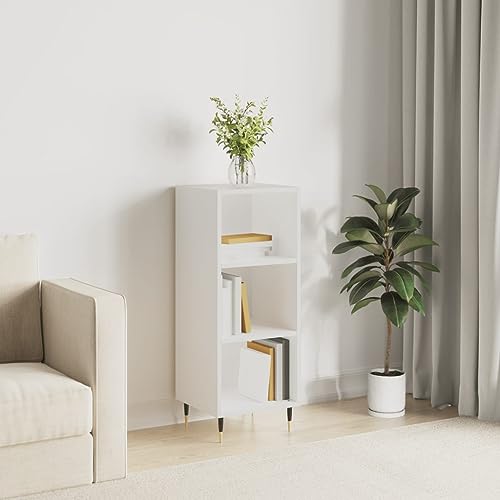 RAUGAJ Furniture Home Tools Sideboard Weiß 34,5x32,5x90cm Holzwerkstoff von RAUGAJ