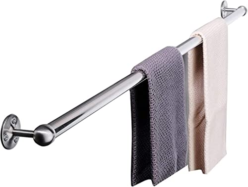 RAUGAJ Handtuchhalle Handtuchschiene Wandmontierte Badhandtuchregal, Bad Einhandtuchschiene Edelstahlschraube Wand Handtuchschelfstange Handtuchhalter Runde Runde/100Cm RAUGAJ Handtuchhalle Handtuchschiene Wandmontierte Badhandtuchregal, Bad Einhandtuchschiene Edelstahlschraube Wand Handtuchschelfstange Handtuchhalter Runde Runde/100Cm von RAUGAJ