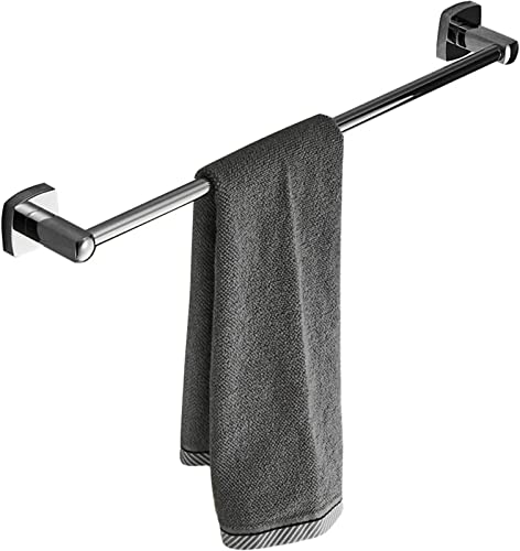RAUGAJ Handtuchhalte Handtuchschiene Wandmontage Badetuch Rack, Edelstahl Handtuchschiene Runde Handtuch Riegel Bad Badezimmer Küche Accessoire Polished Finish/50Cm von RAUGAJ