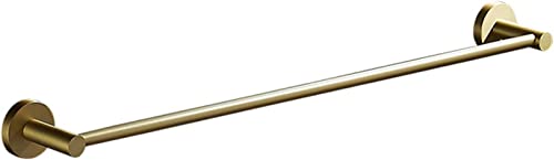 RAUGAJ Handtuchhandhandtuchschiene Wandmontierte Badetuch Rack, Handtuch Handtuchschiene Für Bad Gebürstete Messing Duschhand Hand Handtuchhalter Selbstkleber Selbstkleber/60Cm von RAUGAJ