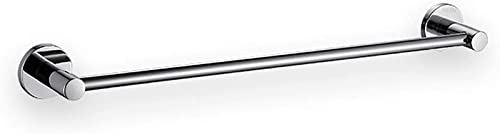 RAUGAJ Handtuchhandtuchschiene Wandmontage Badetuch Rack, Edelstahl EIN-Handtuch-Bar Für Badezimmer Multifunktionshandtuchregal Lagerwand Badetuchschiene/80Cm von RAUGAJ