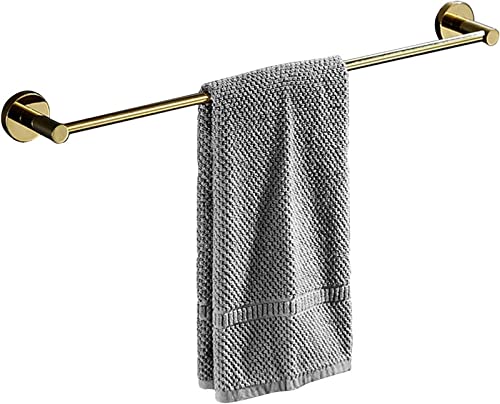 RAUGAJ Handtuchhandtuchschiene Wandmontage Badetuch Rack, Kupferhandtuchschiene Für Badezimmer Küchenwandhalterung Duschtuchhalter Einmaler Kleiderbügel Selbst/50Cm von RAUGAJ