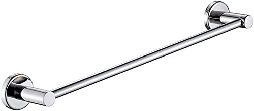 RAUGAJ Handtuchregal Handtuchschiene Wandmontage Badetuch Rack, Handtuchschiene Badezimmer Einturmhalterstange Edelstahl Gebürstete Finish/80Cm von RAUGAJ