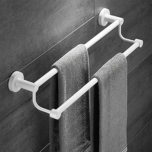 RAUGAJ Handtuchschiene Handtuchregal Handtuchhalter Handtuch Handtuchbügel Für Bad Küchentuch Aufbewahrung Selbst (Weiß)/80Cm von RAUGAJ
