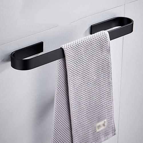 RAUGAJ Handtuchschiene Rack Handtuchhalter Badezimmer Handtücher Rack Kleiderbügel Keine Bohrhandtuch Rack Bar Handtuchschiene/D/45 * 7 * 3Cm von RAUGAJ