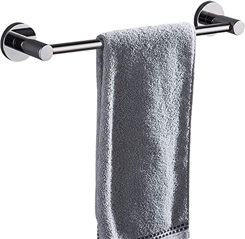 RAUGAJ Handtuchträger Handtuchschiene Wandmontage Badetuch Rack, Badetuchschiene Optional Langer Runde Eintuchhalterhalter Schraube Badezimmer Wandmontage Hanges Handtuchregal Aufbewahrung Aufbewahrun von RAUGAJ