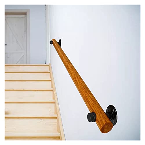 RAUGAJ Innenholztreppen Handläufe - Ältere Kinder Behinderten Barriere Freie Grabstangen, Wandmontage Nicht -Rutsch -Banister -Kit, 2/3/3,5/3,6/4/4.2/6/7 M Lang/5M/500Cm/16.4Ft/197In RAUGAJ Innenholztreppen Handläufe - Ältere Kinder Behinderten Barriere Freie Grabstangen, Wandmontage Nicht -Rutsch -Banister -Kit, 2/3/3,5/3,6/4/4.2/6/7 M Lang/5M/500Cm/16.4Ft/197In von RAUGAJ