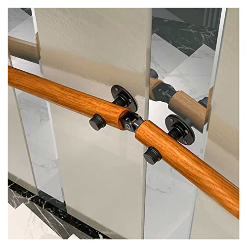 RAUGAJ Kinder Treppenhaus Handläufe, Rutschfestes Treppengeländer Aus Holz - Gegen Die Wand, Für Bars Lofts Kindergarten Korridor Geländer,/0.5M/1.6Ft von RAUGAJ