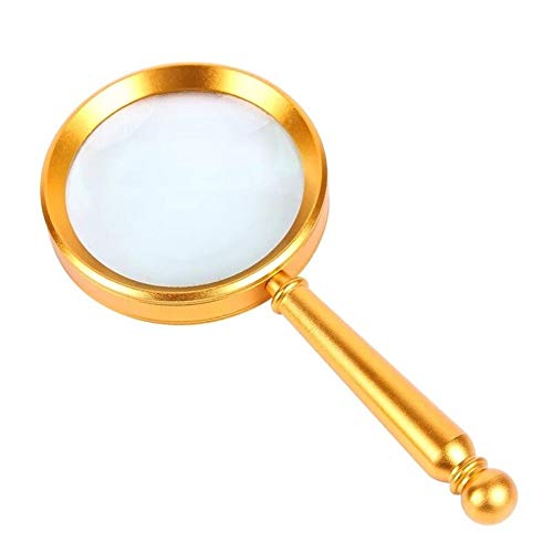 RAUGAJ Lupen, Handheld 10 -Fach Vergrößerungsglas Hd -Objektiv Old Man Reading Leser Leser Hochwertiges Geschenk Für Identifikationen Uhren Bastelschnitze Reparatur,Ddurchmesser 80Mmmmmmmmmm RAUGAJ Lupen, Handheld 10 -Fach Vergrößerungsglas Hd -Objektiv Old Man Reading Leser Leser Hochwertiges Geschenk Für Identifikationen Uhren Bastelschnitze Reparatur,Ddurchmesser 80Mmmmmmmmmm von RAUGAJ