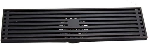 RAUGAJ Quadratische Badezimmerbodenabfluss, Bodenabfluss Antiquitäten Badezimmer Lineare Dusche 8 X 30 cm Fußboden Abflusslinie Filter Kunstschnitzerabdeckung Abfallabfluss-Golden Waschbedeckung Abdec RAUGAJ Quadratische Badezimmerbodenabfluss, Bodenabfluss Antiquitäten Badezimmer Lineare Dusche 8 X 30 cm Fußboden Abflusslinie Filter Kunstschnitzerabdeckung Abfallabfluss-Golden Waschbedeckung Abdec von RAUGAJ