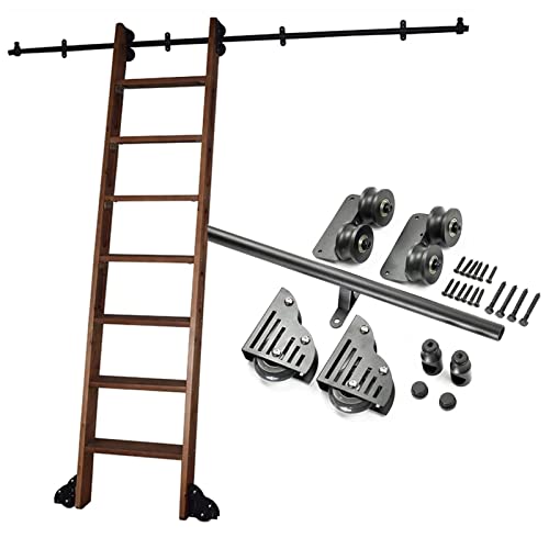 RAUGAJ Rolling Ladder Hardware Library Rolling Library Ladder Hardware Track Kit/10Ft/300Cm Track Kit von RAUGAJ