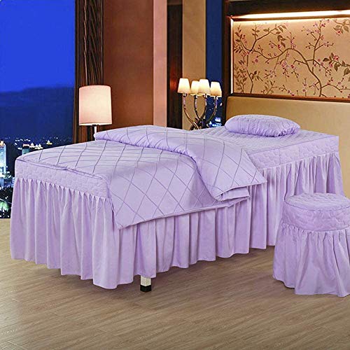 RAUGAJ Set Von 4 Beauty -Betthülsen, Bett Set Für Tattoo -Tisch, Enthält Duvet Case Pillow Case Stuhlbett, Waschbar/5/190 * 80 cm RAUGAJ Set Von 4 Beauty -Betthülsen, Bett Set Für Tattoo -Tisch, Enthält Duvet Case Pillow Case Stuhlbett, Waschbar/5/190 * 80 cm von RAUGAJ