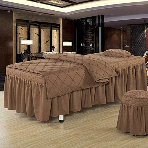 RAUGAJ Set Von 4 Beauty -Betthülsen, Bett Set Für Tattoo -Tisch, Enthält Duvet Case Pillow Case Stuhlbett, Waschbar/7/190 * 80 cm RAUGAJ Set Von 4 Beauty -Betthülsen, Bett Set Für Tattoo -Tisch, Enthält Duvet Case Pillow Case Stuhlbett, Waschbar/7/190 * 80 cm von RAUGAJ