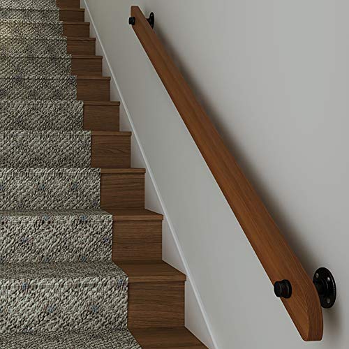 RAUGAJ Sicherheitsholzhandläufe Treppe, Nicht-Holz-Treppe Handläufe Mit Reittieren ， Für Den Kindergartenkrankenhaus Im Innenraum Im Freien Im Freien Im Außenbereich/0.8M(2.6Ft) von RAUGAJ