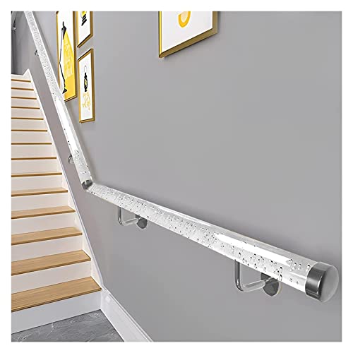 RAUGAJ Treppenhändlehre, Acrylklare Innenstufen Stütze, Ältere Menschen/Kinder/Behinderte Anti -Skid Grab Bar/2.8M/9.2Ft RAUGAJ Treppenhändlehre, Acrylklare Innenstufen Stütze, Ältere Menschen/Kinder/Behinderte Anti -Skid Grab Bar/2.8M/9.2Ft von RAUGAJ