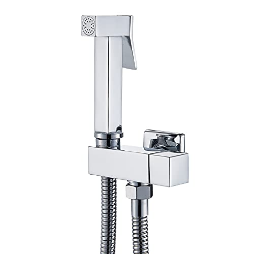 RAUGAJ Wasserhähne, Bidet Wasserhahnwand Montiert Kalt Wasser Wasserhahn Eingriff Messing Bidet Sprayer Head Einer Lochventil 150 cm Duschschlauch/Chrom -Bidet -Wasserhahn RAUGAJ Wasserhähne, Bidet Wasserhahnwand Montiert Kalt Wasser Wasserhahn Eingriff Messing Bidet Sprayer Head Einer Lochventil 150 cm Duschschlauch/Chrom -Bidet -Wasserhahn von RAUGAJ