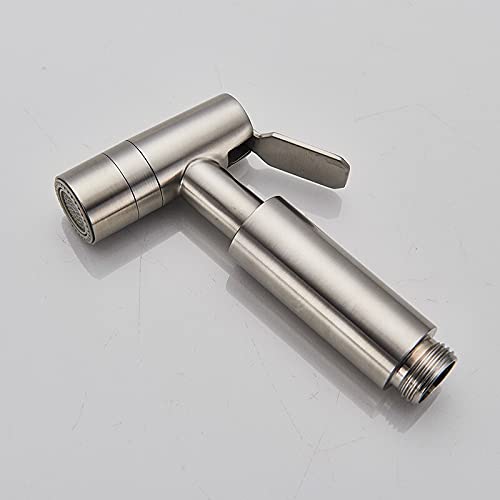 RAUGAJ Wasserhähne, Gebürstetes Nickel Am Toilettenbidänen Wasserhähne Aus Edelstahl Handwahnhackhalt Kran Handheld -Sprühstoffkopf/Nur Bidet -Kopf RAUGAJ Wasserhähne, Gebürstetes Nickel Am Toilettenbidänen Wasserhähne Aus Edelstahl Handwahnhackhalt Kran Handheld -Sprühstoffkopf/Nur Bidet -Kopf von RAUGAJ