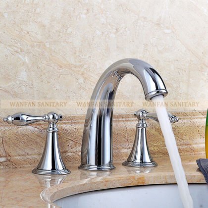 RAUGAJ Wasserhähne, Großhandel Promotion Deck Montiert Weit Verbreitete Antike Messing -Badezimmer -Badbecken -Wasserhahn Dual -Griff -Mixer/Chrom RAUGAJ Wasserhähne, Großhandel Promotion Deck Montiert Weit Verbreitete Antike Messing -Badezimmer -Badbecken -Wasserhahn Dual -Griff -Mixer/Chrom von RAUGAJ