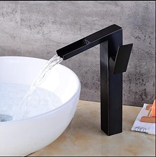 RAUGAJ Wasserhähne, Herausziehen Küchenarmatur Küchenspüle Mixer Tap 360 Grad Küchenarmatur Rotation Torneira Mixer Tap Küchenhahn/Hohes Schwarzes Öl RAUGAJ Wasserhähne, Herausziehen Küchenarmatur Küchenspüle Mixer Tap 360 Grad Küchenarmatur Rotation Torneira Mixer Tap Küchenhahn/Hohes Schwarzes Öl von RAUGAJ