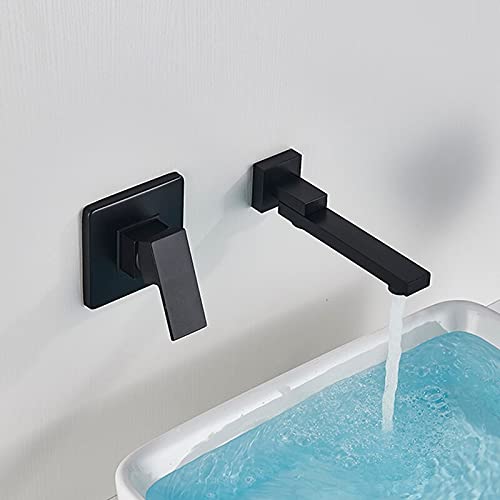 RAUGAJ Wasserhähne, Küchenarmaturd/Matt Schwarzer Wasserfall -Basin -Wasserhahnwand Für Badezimmer Wasserhähne Badewaschbecken Tap Badewanne Heißer Und Kalter Wassermixer/Matte Schwarz C RAUGAJ Wasserhähne, Küchenarmaturd/Matt Schwarzer Wasserfall -Basin -Wasserhahnwand Für Badezimmer Wasserhähne Badewaschbecken Tap Badewanne Heißer Und Kalter Wassermixer/Matte Schwarz C von RAUGAJ