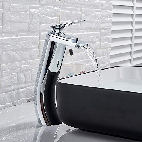RAUGAJ Wasserhähne, Küchenarmaturen Becken Wasserhähne Deck Montiertes Badezimmer Wasserhahn Eingriff Waschbeckenmischer Heiße Und Kaltes Wasser Kran -Waschtisch -Waschtisch -Wasserhahnmixer/Chrom RAUGAJ Wasserhähne, Küchenarmaturen Becken Wasserhähne Deck Montiertes Badezimmer Wasserhahn Eingriff Waschbeckenmischer Heiße Und Kaltes Wasser Kran -Waschtisch -Waschtisch -Wasserhahnmixer/Chrom von RAUGAJ