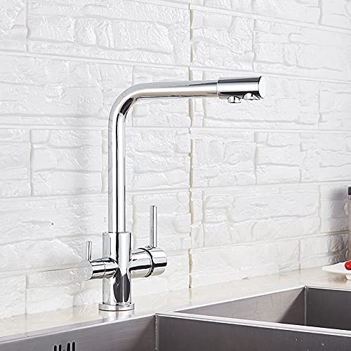 RAUGAJ Wasserhähne, Wasserfilter Schwarzer Küchenarmatur Trinkwasserkapsel Rotatierbares Wasserreinigungshähler Für Küchenspüle Mixerkrane/Chromarmatur RAUGAJ Wasserhähne, Wasserfilter Schwarzer Küchenarmatur Trinkwasserkapsel Rotatierbares Wasserreinigungshähler Für Küchenspüle Mixerkrane/Chromarmatur von RAUGAJ