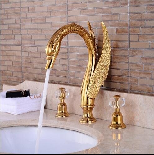 RAUGAJ Wasserhähne,Dbodenmontierte Badewanne Wasserhahn Dual Griff Badezimmer Bad Dusche Set Freistehende Badewanne Mixer Mit Handschuh/Dstil 2 RAUGAJ Wasserhähne,Dbodenmontierte Badewanne Wasserhahn Dual Griff Badezimmer Bad Dusche Set Freistehende Badewanne Mixer Mit Handschuh/Dstil 2 von RAUGAJ