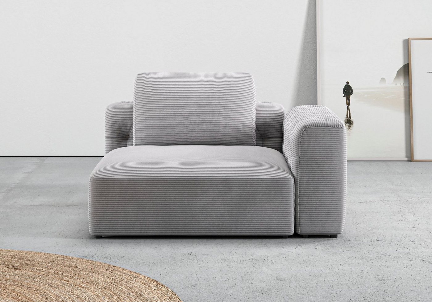 RAUM.ID 1,5-Sitzer Cushid, Modul-Eckteil, auch einzeln stellbar, Breite 134 cm RAUM.ID 1,5-Sitzer Cushid, Modul-Eckteil, auch einzeln stellbar, Breite 134 cm von RAUM.ID