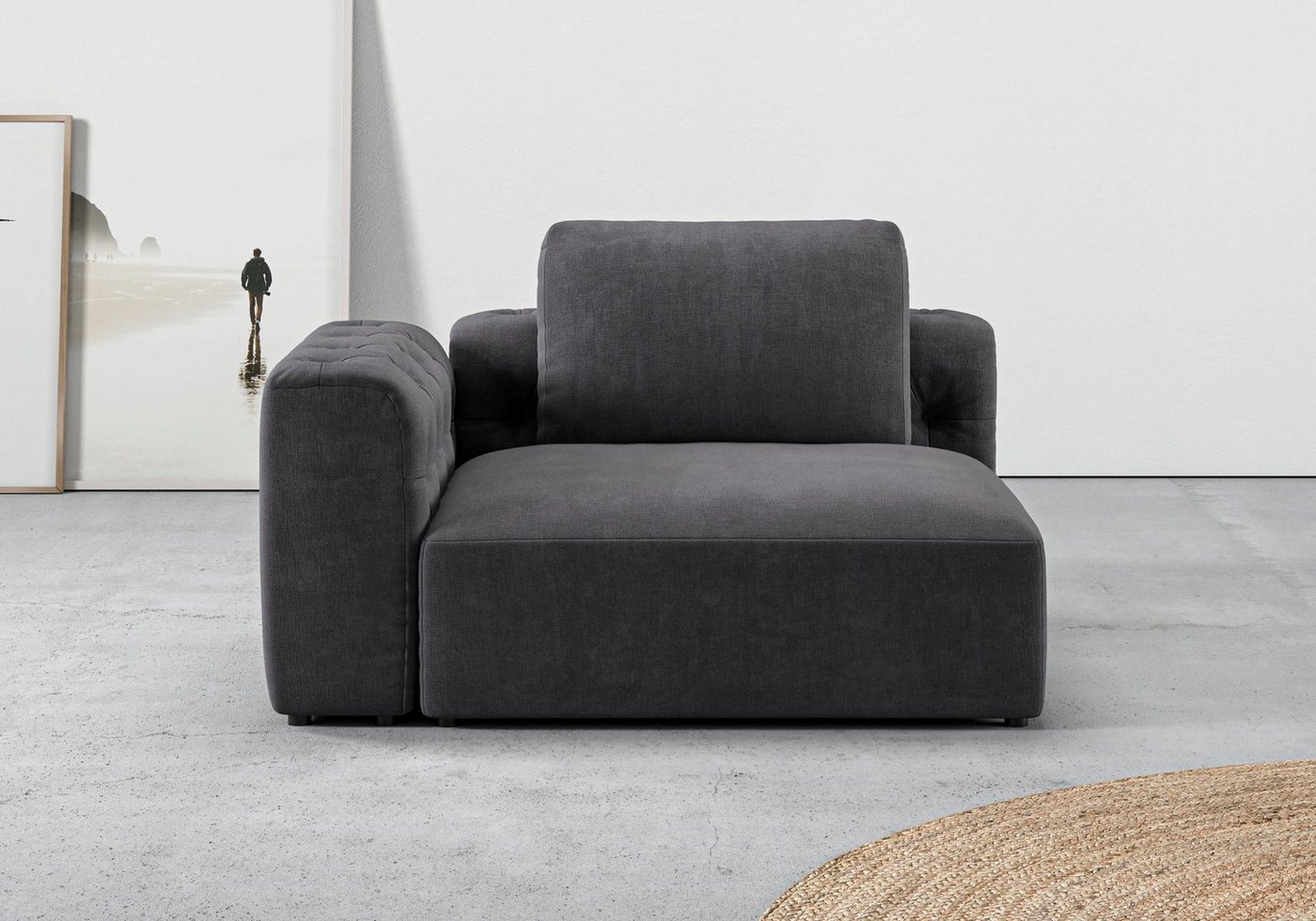 RAUM.ID 1,5-Sitzer Cushid, Modul-Eckteil, auch einzeln stellbar, Breite 134 cm von RAUM.ID