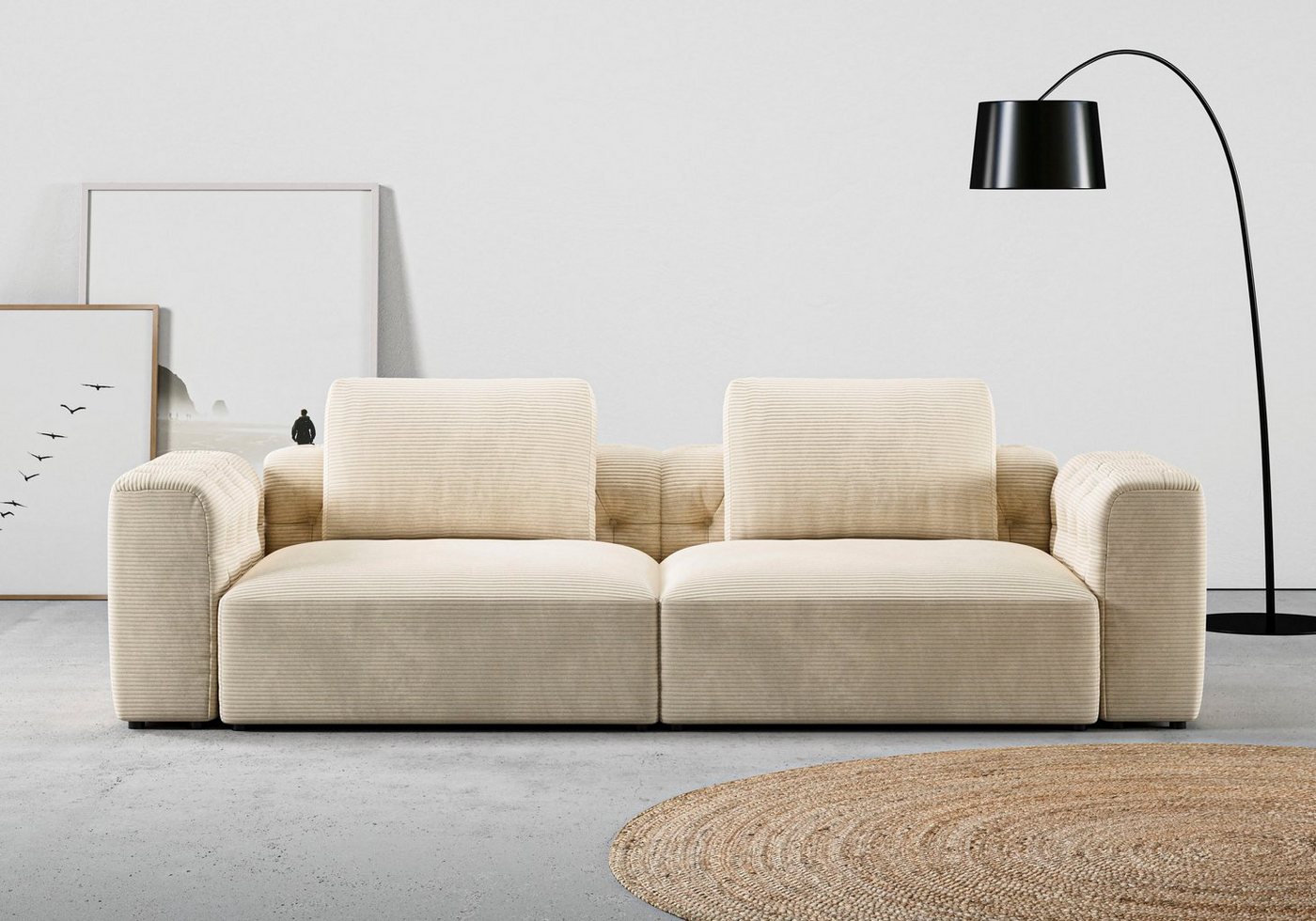 RAUM.ID 2,5-Sitzer Cushid, Modulsofa, bestehend aus 2 Teilen, Breite 268 cm von RAUM.ID