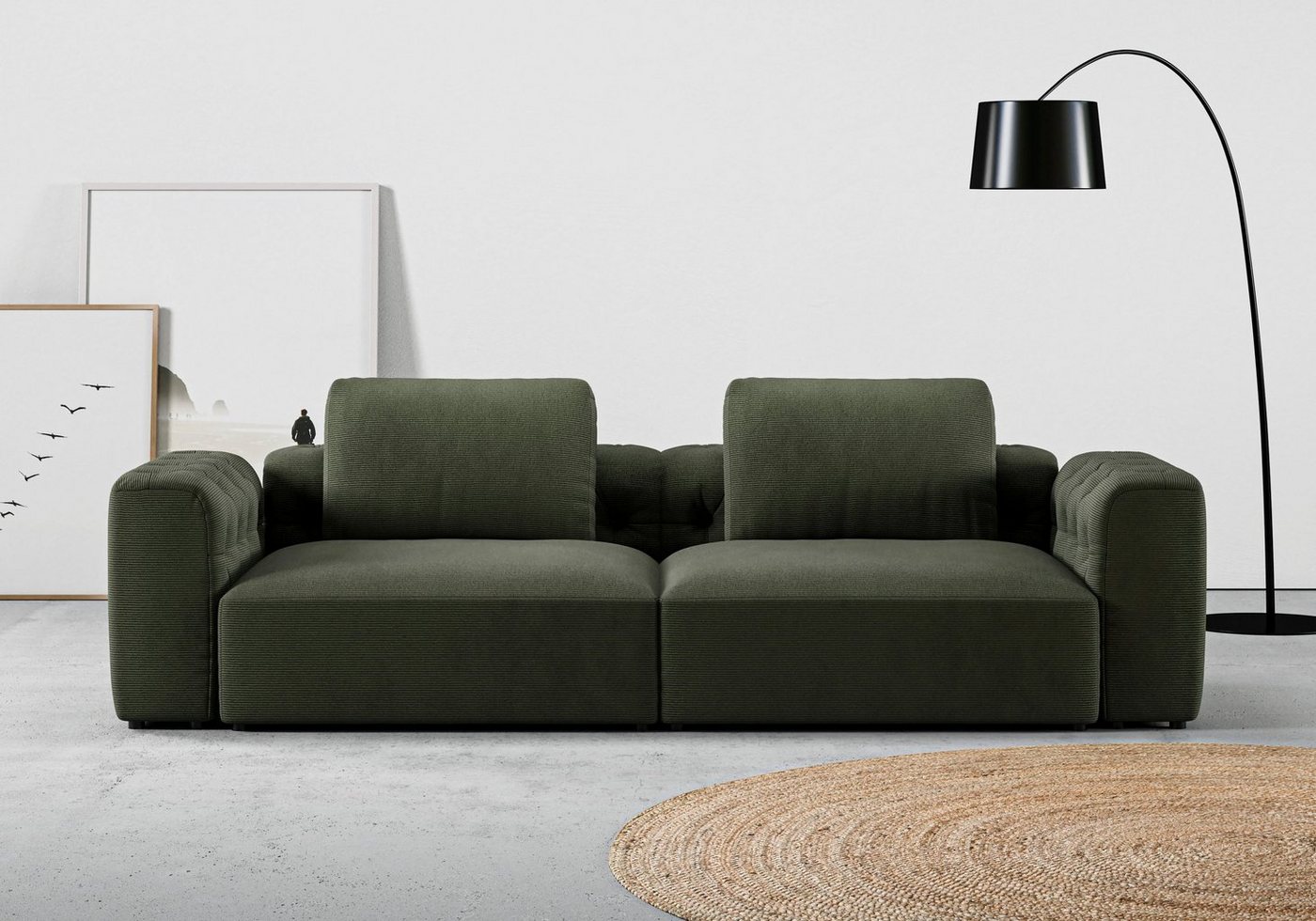 RAUM.ID 2,5-Sitzer Cushid, Modulsofa, bestehend aus 2 Teilen, Breite 268 cm von RAUM.ID