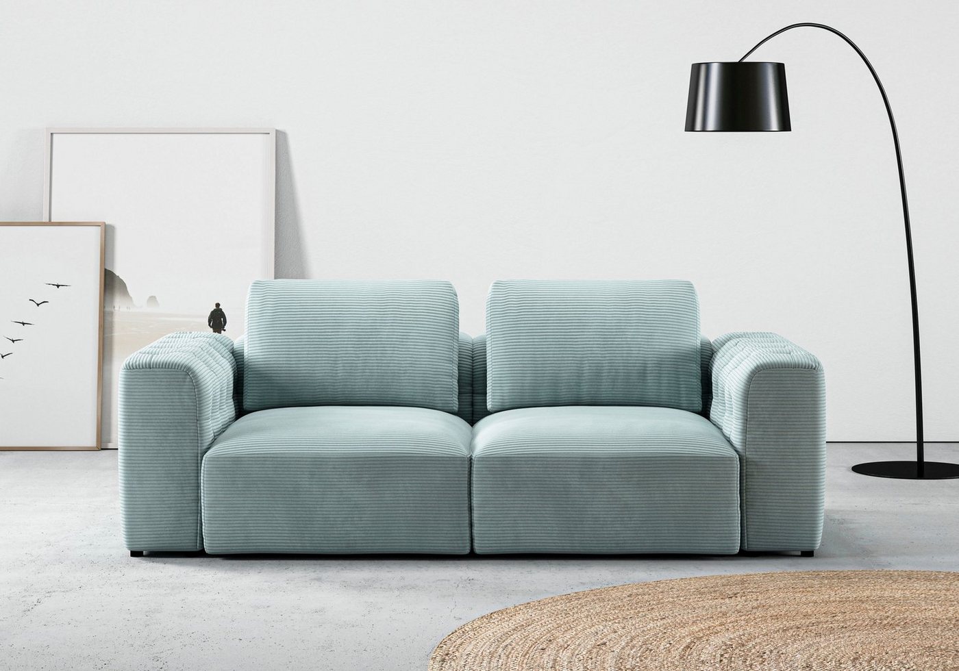 RAUM.ID 2-Sitzer Cushid, Modulsofa, bestehend aus 2 Teilen, Breite 218 cm von RAUM.ID