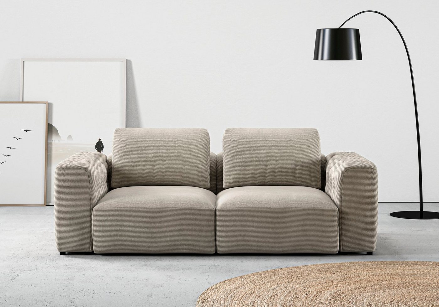 RAUM.ID 2-Sitzer Cushid, Modulsofa, bestehend aus 2 Teilen, Breite 218 cm von RAUM.ID