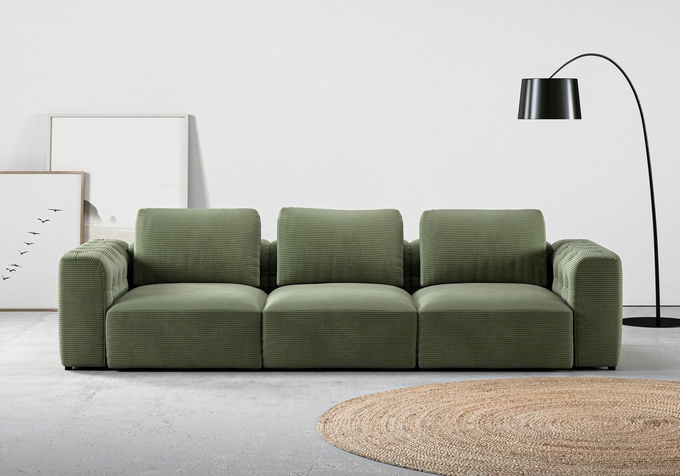 RAUM.ID 3-Sitzer Cushid, Modulsofa, bestehend aus 3 Teilen, Breite 300 cm von RAUM.ID