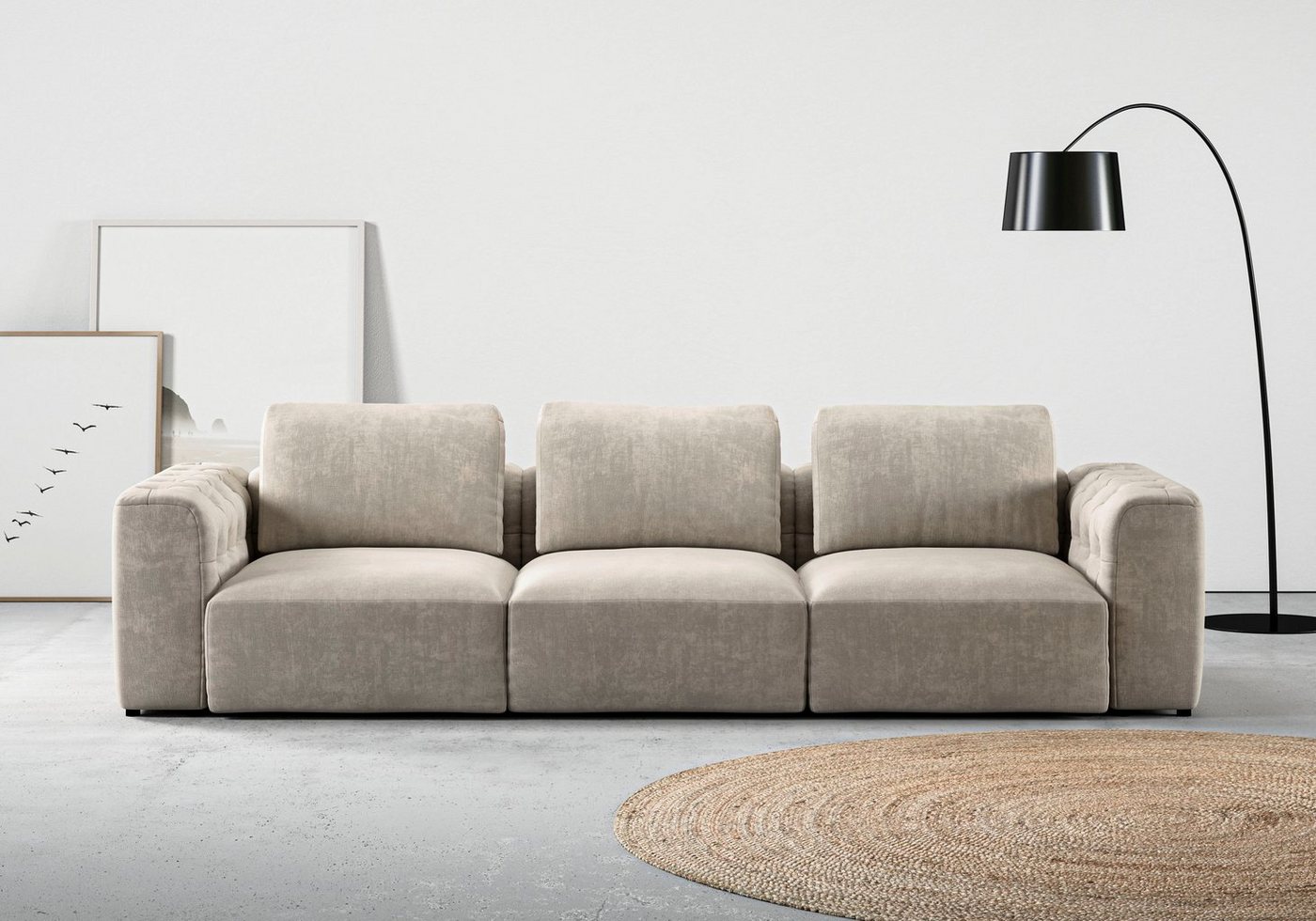 RAUM.ID 3-Sitzer Cushid, Modulsofa, bestehend aus 3 Teilen, Breite 300 cm von RAUM.ID