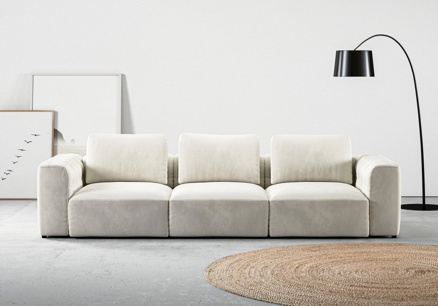 RAUM.ID 3-Sitzer Cushid, Modulsofa, bestehend aus 3 Teilen, Breite 300 cm von RAUM.ID