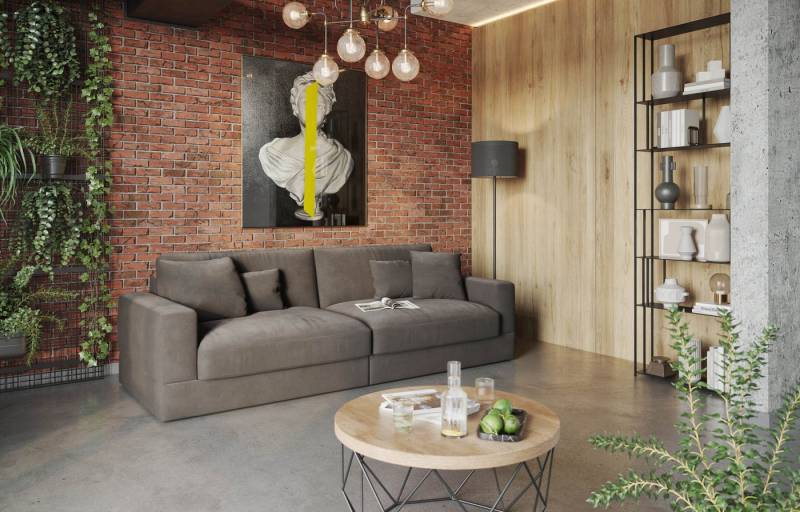 RAUM.ID Big-Sofa Innovid, Modernes Modul-Polsterprogramm von RAUM.ID