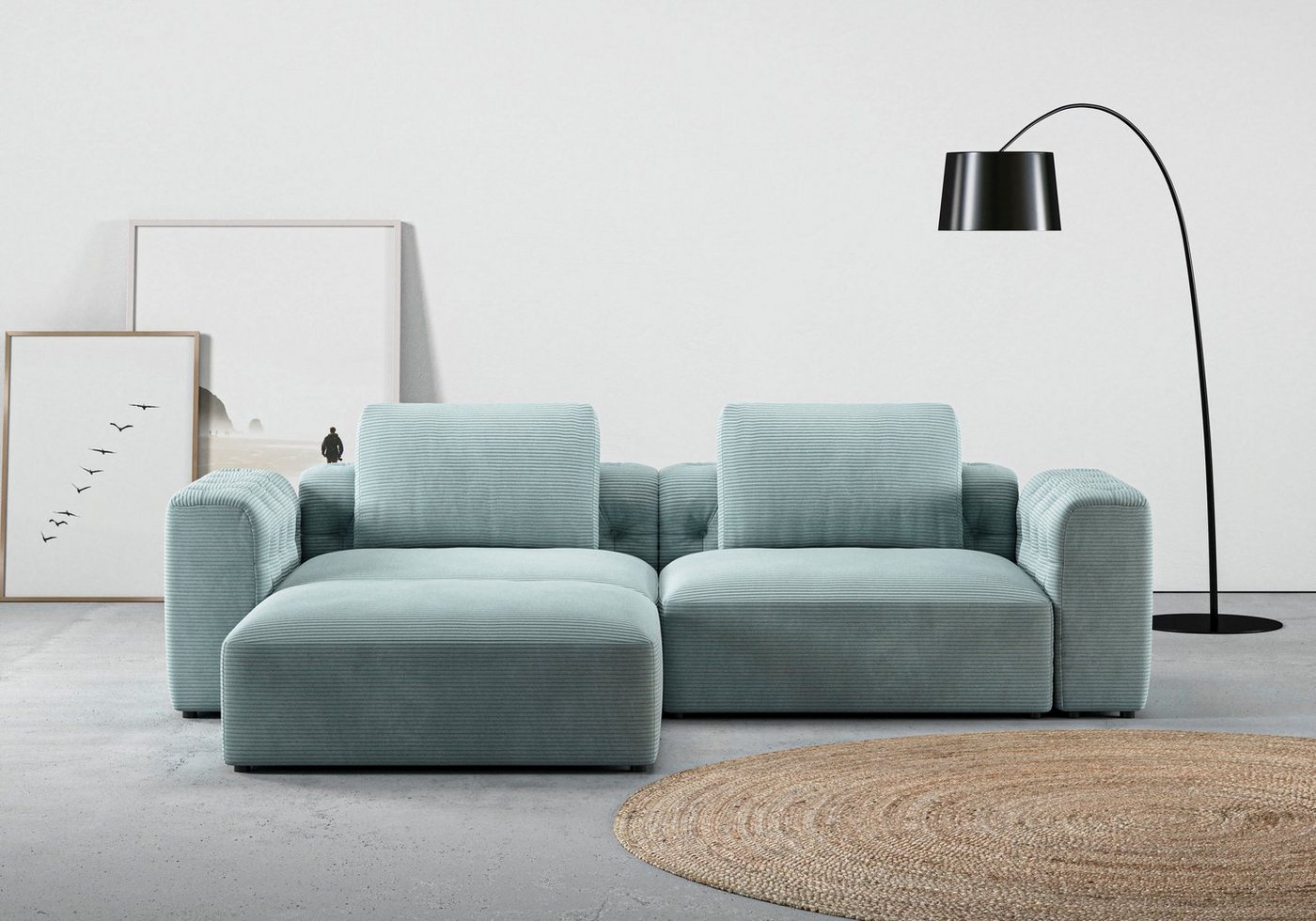 RAUM.ID Ecksofa Cushid, Modulset, bestehend aus 3 Teilen von RAUM.ID