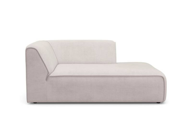 RAUM.ID Ottomane Merid Chaiselongue, Maße B/T/H: 100/162/70 cm, als Modul oder separat verwendbar, für individuelle Zusammenstellung von RAUM.ID