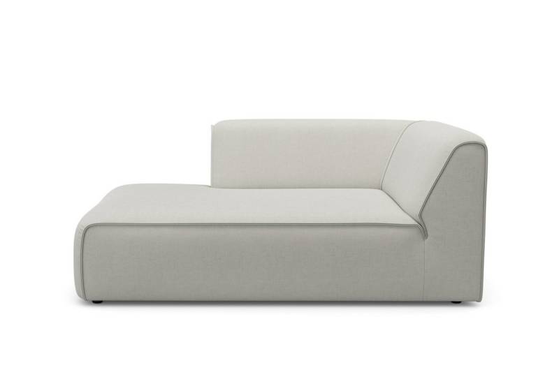 RAUM.ID Ottomane Merid Chaiselongue, Maße B/T/H: 100/162/70 cm, als Modul oder separat verwendbar, für individuelle Zusammenstellung von RAUM.ID