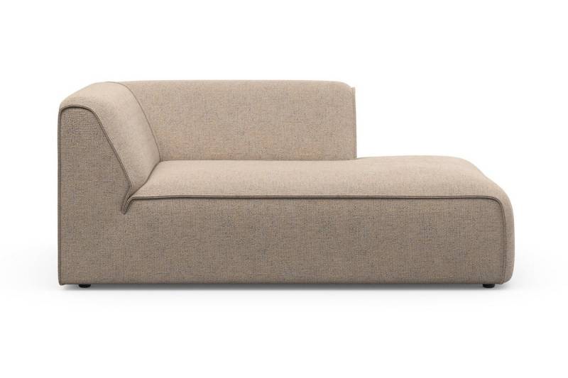 RAUM.ID Ottomane Merid Chaiselongue, Maße B/T/H: 100/162/70 cm, als Modul oder separat verwendbar, für individuelle Zusammenstellung von RAUM.ID