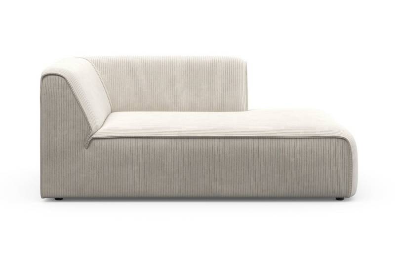 RAUM.ID Ottomane Merid Chaiselongue, Maße B/T/H: 100/162/70 cm, als Modul oder separat verwendbar, für individuelle Zusammenstellung von RAUM.ID