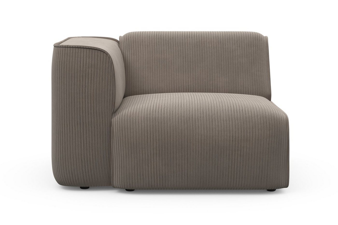 RAUM.ID Sessel Merid Sofa-Eckelement, Maße B/T/H: 109/97/46 cm, als Modul oder separat verwendbar, für individuelle Zusammenstellung von RAUM.ID