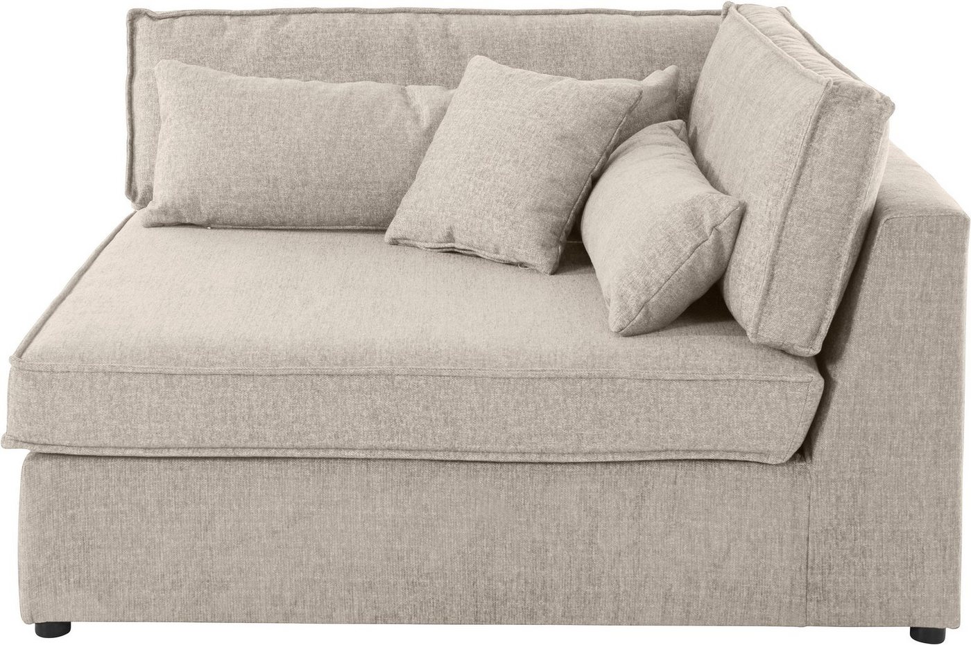 RAUM.ID Sofa-Eckelement Enid, Teil eines Modulsofas, fester Sitzkomfort, auch in Breitcord von RAUM.ID