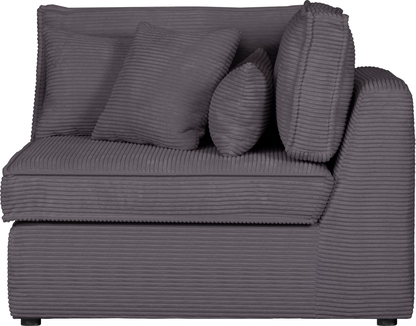 RAUM.ID Sofa-Eckelement Florid, Teil eines Modulsofas, fester Sitzkomfort, auch in Cord von RAUM.ID