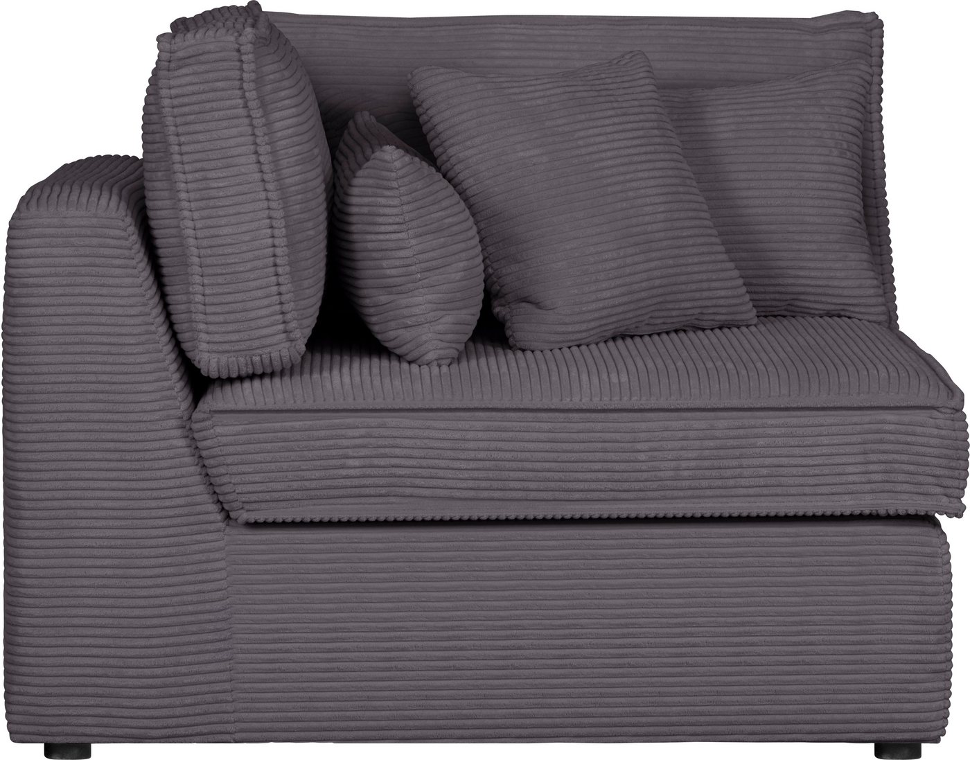 RAUM.ID Sofa-Eckelement Florid, Teil eines Modulsofas, fester Sitzkomfort, auch in Cord von RAUM.ID